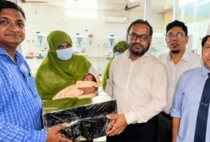 পিতৃপরিচয়হীন নবজাতকের চিকিৎসার দায়িত্ব নিলেন জেলা প্রশাসক