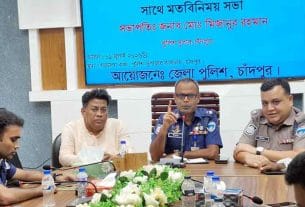পুলিশ-সাংবাদিক সহযোগিতায় জোর দিলেন নতুন পুলিশ সুপার মিজানুর রহমান