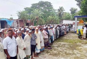 ফরিদগঞ্জে আব্দুল মান্নান বেপারীর দাফন সম্পন্ন