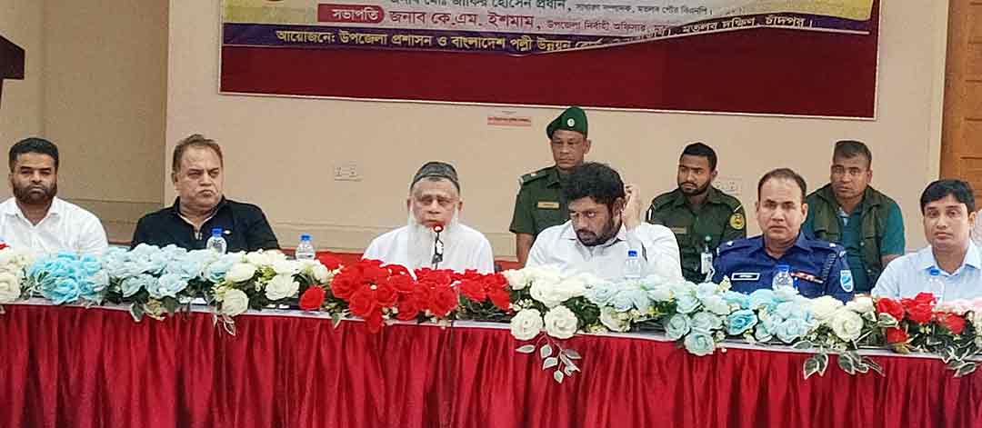 মতলব দক্ষিণে শিক্ষকদের সঙ্গে এমপি জালাল উদ্দিনের মতবিনিময়