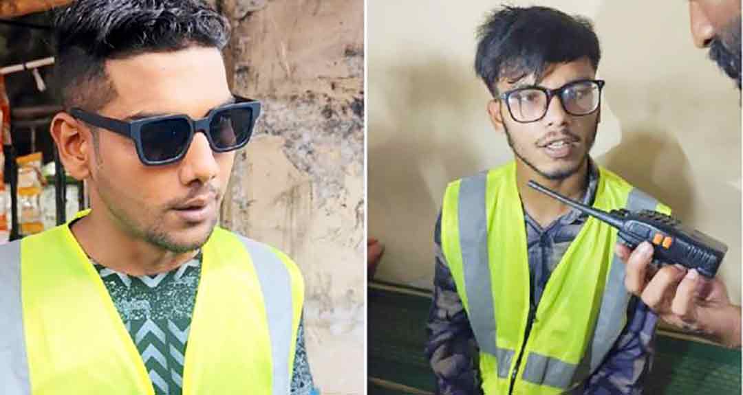 ভুয়া ট্রাফিক পুলিশ পরিচয়ে চাঁদাবাজি, আটক দুই