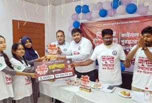 মতলব দক্ষিণে বিতর্ক উৎসবে কলেজ বিভাগে চ্যাম্পিয়ন মতলব সরকারি কলেজ