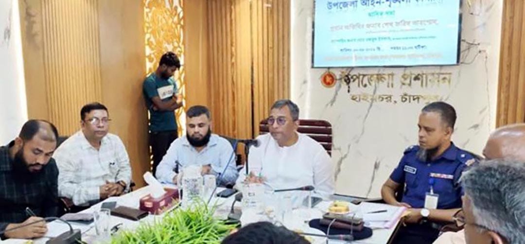 হাইমচর-চাঁদপুর বিকল্প সড়কের কাজ দ্রুত শুরুর আশ্বাস এমপি ফরিদ আহমেদ মানিকের
