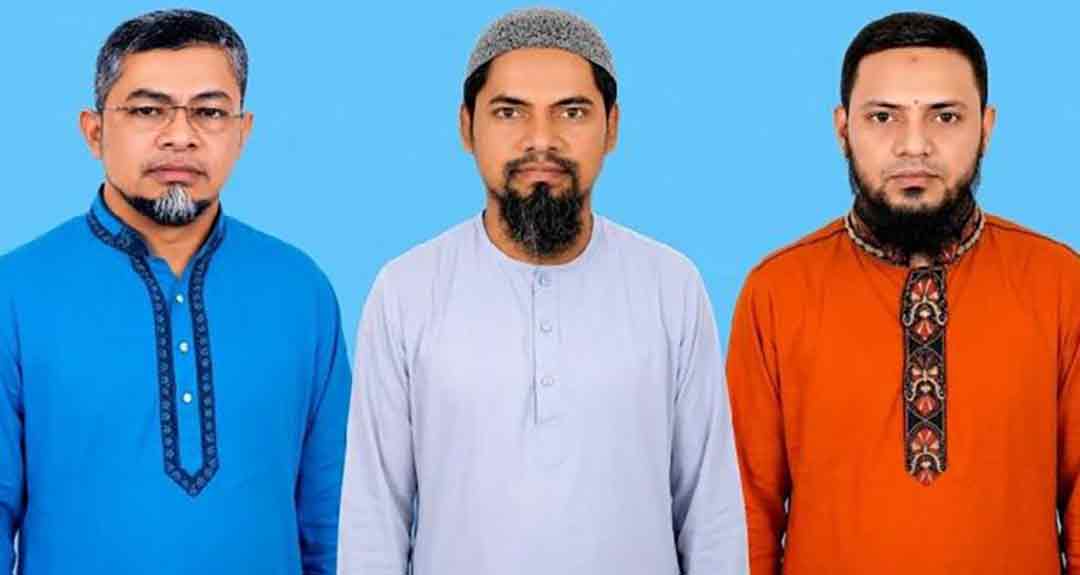 হাজীগঞ্জ বাজার ব্যবসায়ী সমিতির সভাপতি সালাহ্উদ্দিন, সম্পাদক শাহাবউদ্দিন