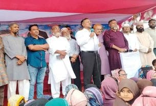 হাজীগঞ্জে বিএনপির প্রতিষ্ঠাবার্ষিকীতে বর্ণাঢ্য র‌্যালি