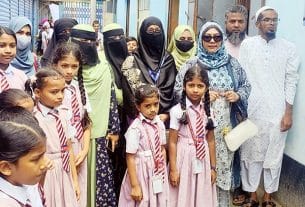 কোড়ালিয়া মেটারনিটি স্কুলে মোশারফ ফাউন্ডেশনের পানির ফিল্টার স্থাপন