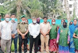 হাইমচরে ডেঙ্গু প্রতিরোধ ও পরিচ্ছন্নতা অভিযান উদ্বোধন