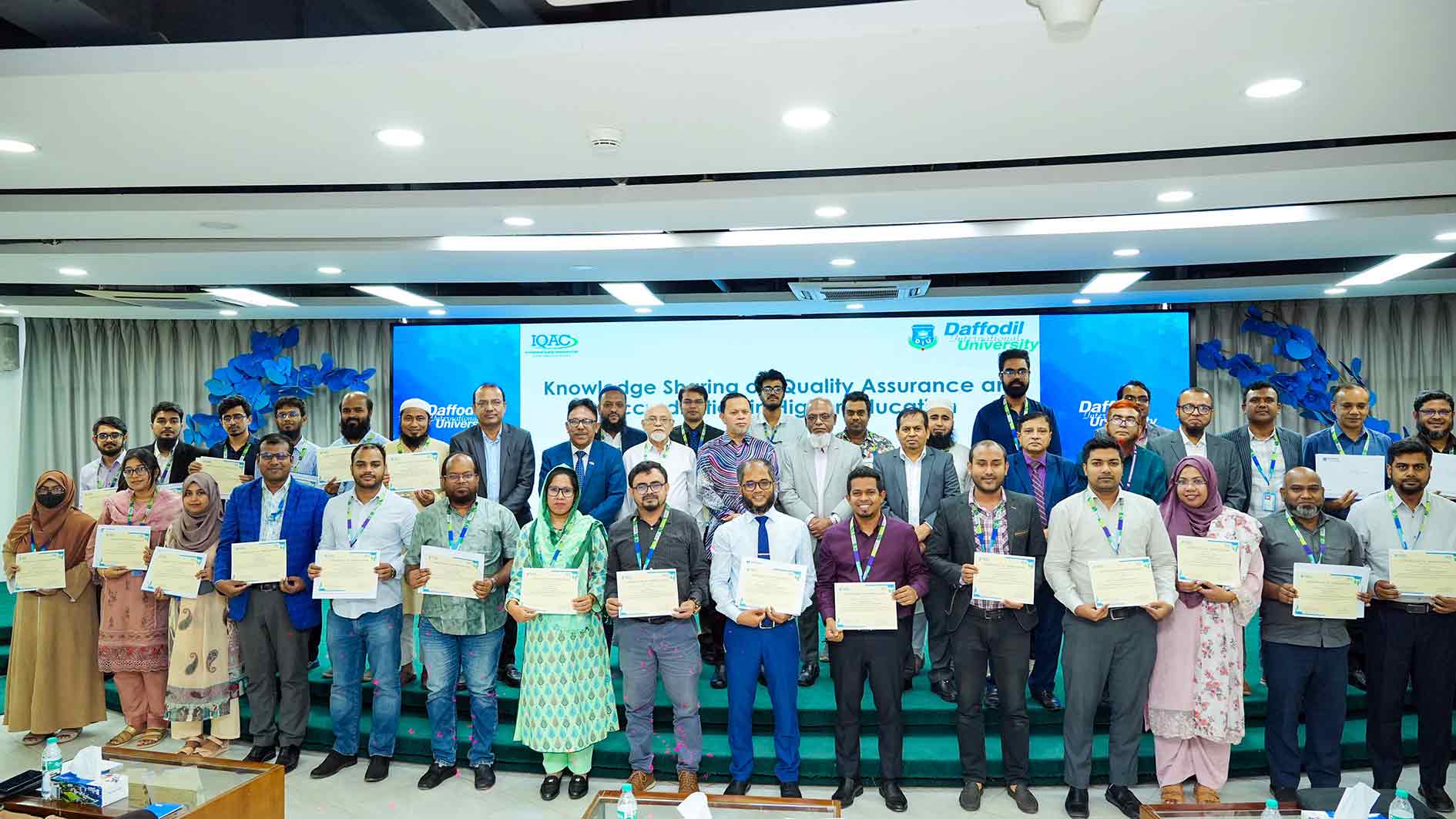 ডিআইইউতে উচ্চশিক্ষার মান ও অ্যাক্রেডিটেশন নিয়ে কর্মশালা